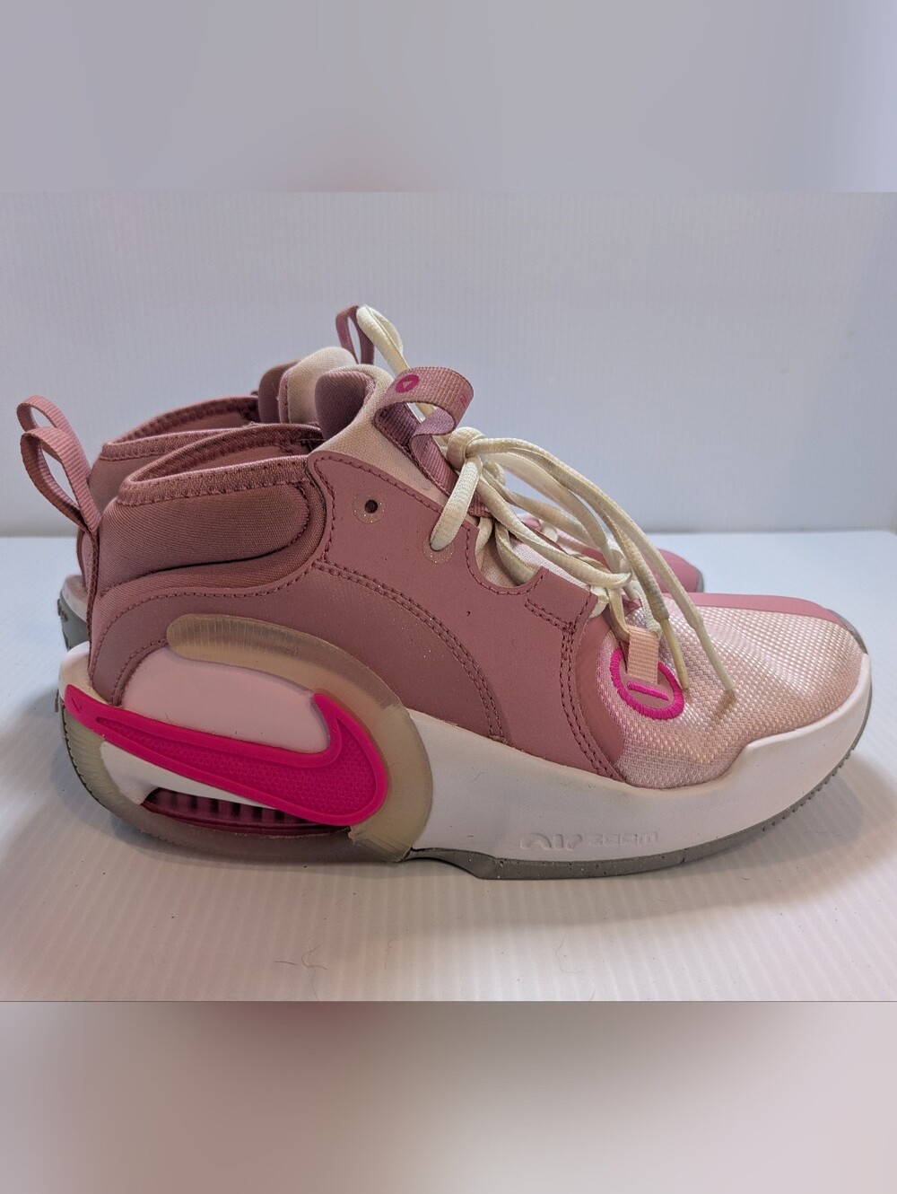 Nike Air Zoom Crossover 2 Pink Basketball Shoes Youth 4.5Y FB2689-600
